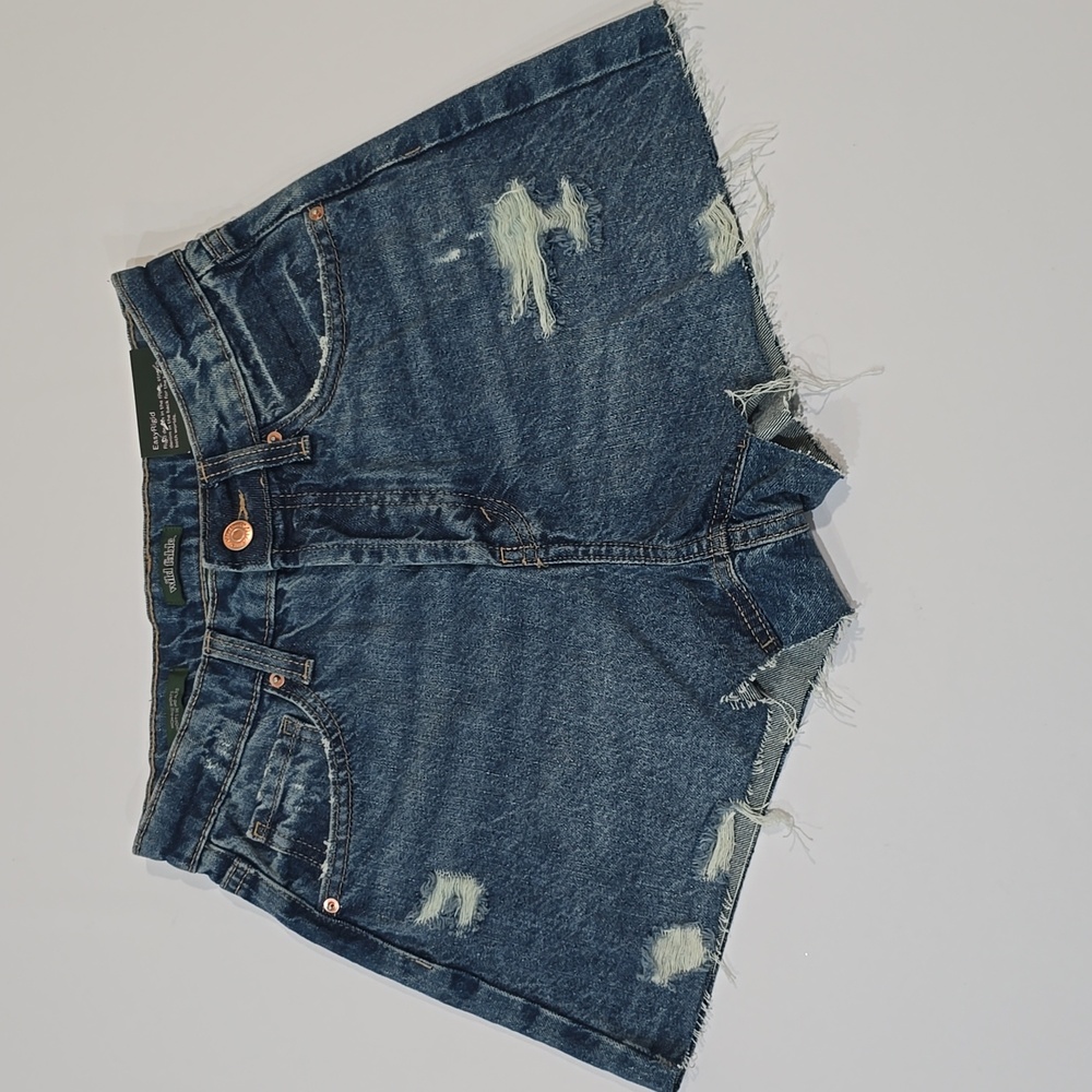 3/$15 Wild Fable – Women's Blue Easy Rigid High Rise Shorts Size 0